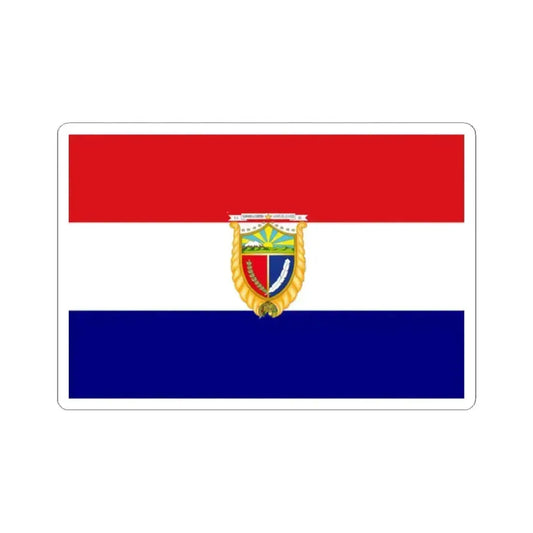 Flag of Guaranda (Ecuador) STICKER Vinyl Kiss-Cut Decal 2 Inch White - The Sticker Space