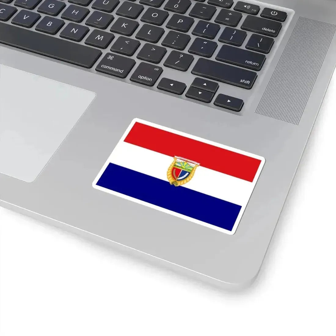 Flag of Guaranda (Ecuador) STICKER Vinyl Kiss-Cut Decal - The Sticker Space