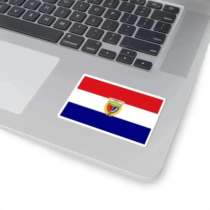 Flag of Guaranda (Ecuador) STICKER Vinyl Kiss-Cut Decal - The Sticker Space