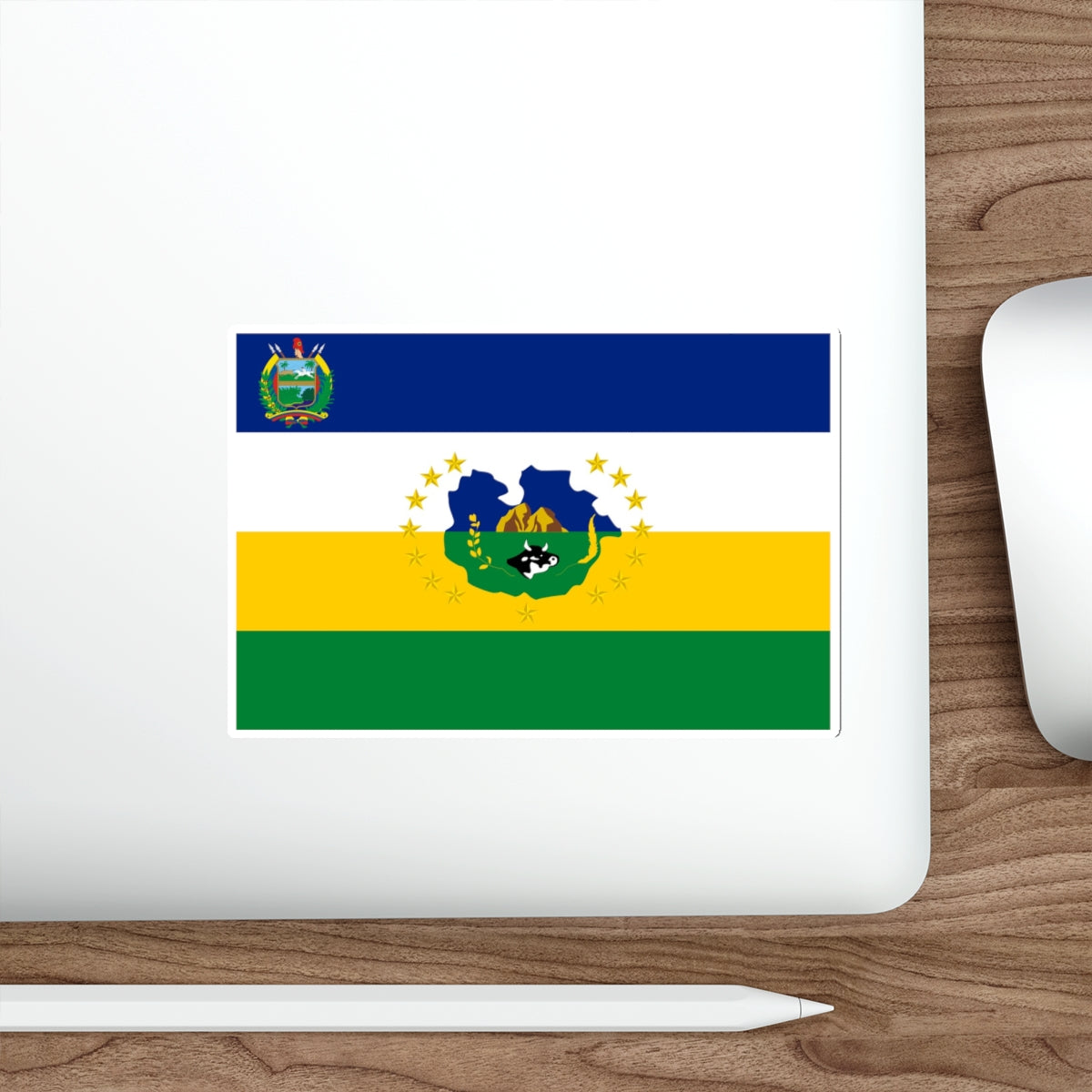 Flag of Guárico Venezuela STICKER Vinyl Die-Cut Decal-The Sticker Space