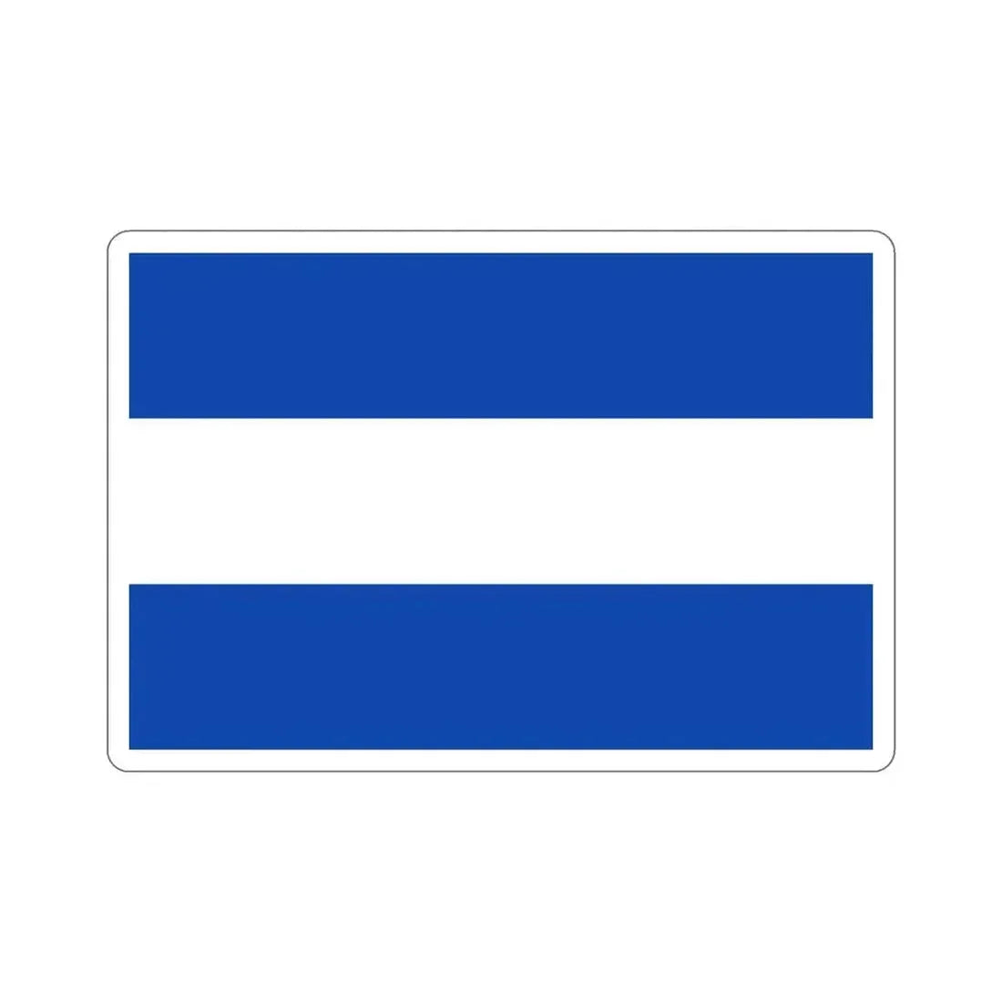 Flag of Guatemala (1825-1838) STICKER Vinyl Die-Cut Decal 4 Inch - The Sticker Space