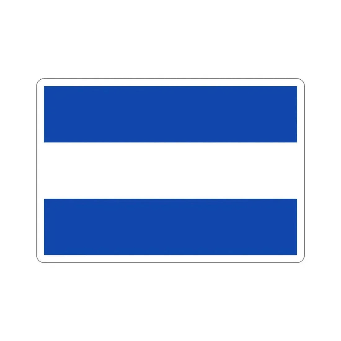 Flag of Guatemala (1825-1838) STICKER Vinyl Die-Cut Decal 4 Inch - The Sticker Space