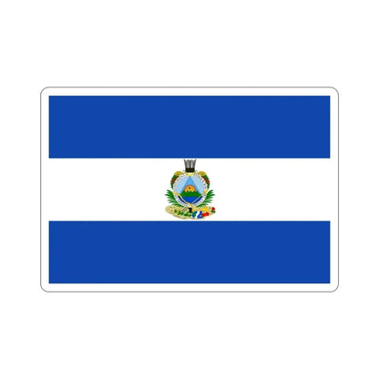 Flag of Guatemala (1838-1843) STICKER Vinyl Die-Cut Decal 4 Inch - The Sticker Space