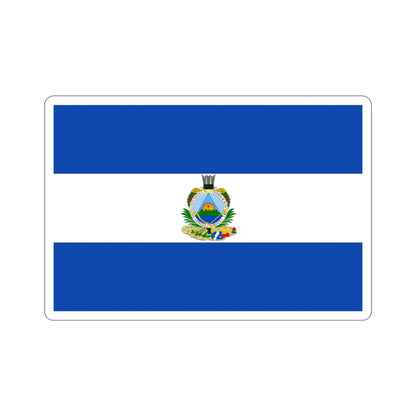 Flag of Guatemala (1838-1843) STICKER Vinyl Die-Cut Decal-5 Inch-The Sticker Space