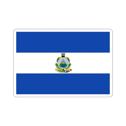 Flag of Guatemala (1838-1843) STICKER Vinyl Die-Cut Decal 6 Inch - The Sticker Space