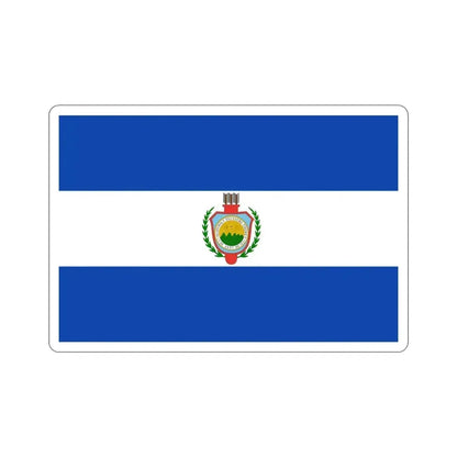 Flag of Guatemala (1843-1851) STICKER Vinyl Die-Cut Decal 3 Inch - The Sticker Space