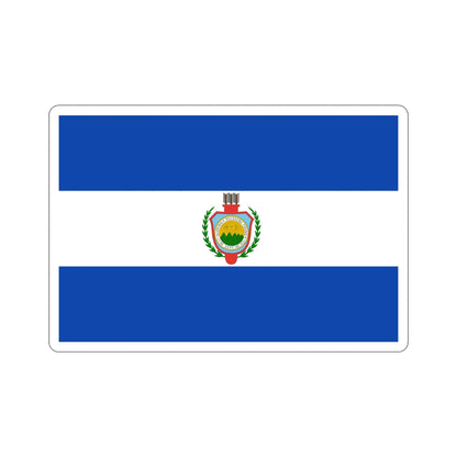 Flag of Guatemala (1843-1851) STICKER Vinyl Die-Cut Decal-4 Inch-The Sticker Space