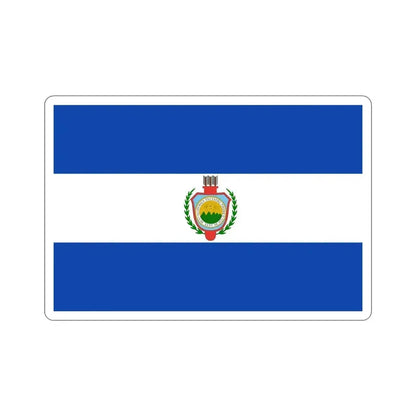 Flag of Guatemala (1843-1851) STICKER Vinyl Die-Cut Decal 4 Inch - The Sticker Space
