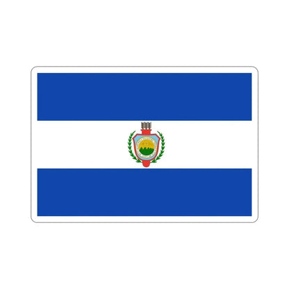 Flag of Guatemala (1843-1851) STICKER Vinyl Die-Cut Decal 5 Inch - The Sticker Space
