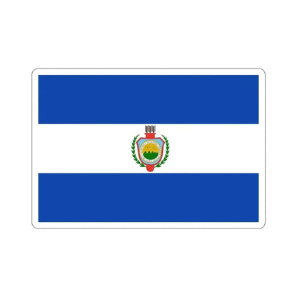 Flag of Guatemala (1843-1851) STICKER Vinyl Die-Cut Decal - The Sticker Space