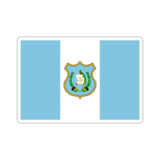 Flag of Guatemala (1924) STICKER Vinyl Die-Cut Decal 6 Inch - The Sticker Space