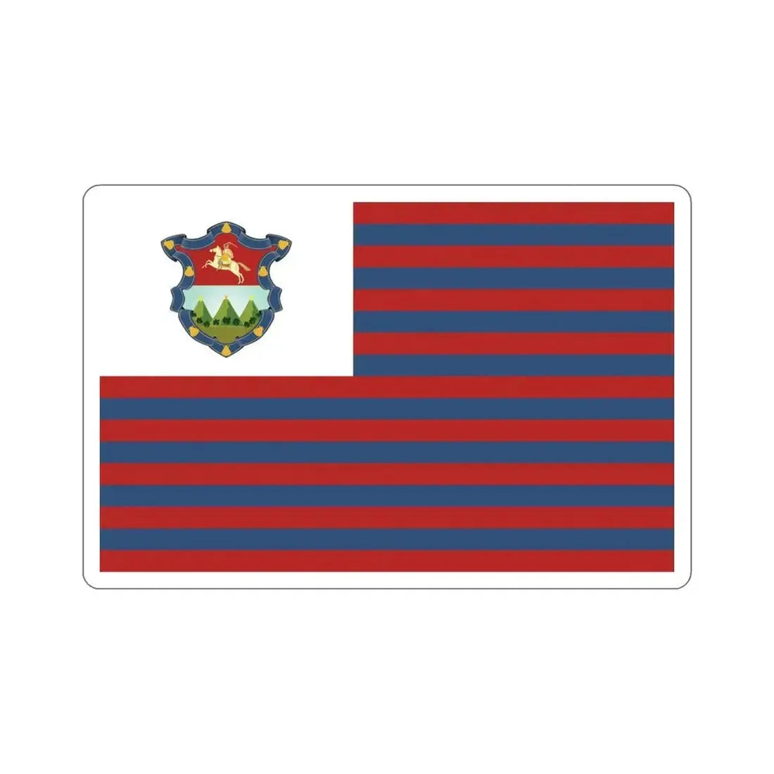 Flag of Guatemala Department Guatemala STICKER Vinyl Die-Cut Decal 6 Inch - The Sticker Space