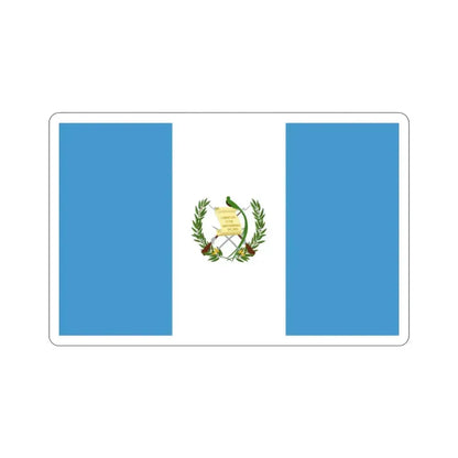 Flag of Guatemala STICKER Vinyl Die-Cut Decal 2 Inch - The Sticker Space