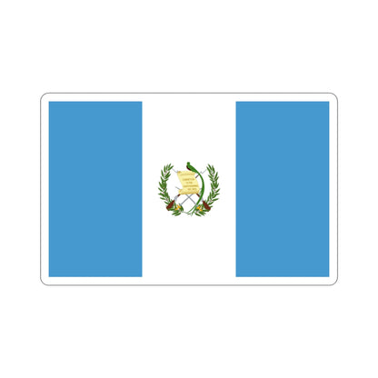 Flag of Guatemala STICKER Vinyl Die-Cut Decal-3 Inch-The Sticker Space