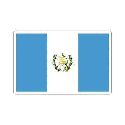 Flag of Guatemala STICKER Vinyl Die-Cut Decal 3 Inch - The Sticker Space