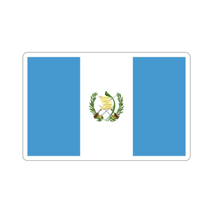 Flag of Guatemala STICKER Vinyl Die-Cut Decal-4 Inch-The Sticker Space