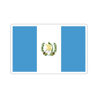 Flag of Guatemala STICKER Vinyl Die-Cut Decal-5 Inch-The Sticker Space