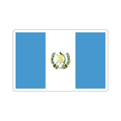 Flag of Guatemala STICKER Vinyl Die-Cut Decal 5 Inch - The Sticker Space
