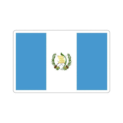 Flag of Guatemala STICKER Vinyl Die-Cut Decal 5 Inch - The Sticker Space