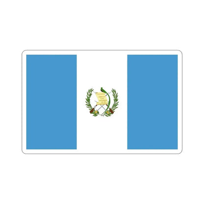 Flag of Guatemala STICKER Vinyl Die-Cut Decal 6 Inch - The Sticker Space