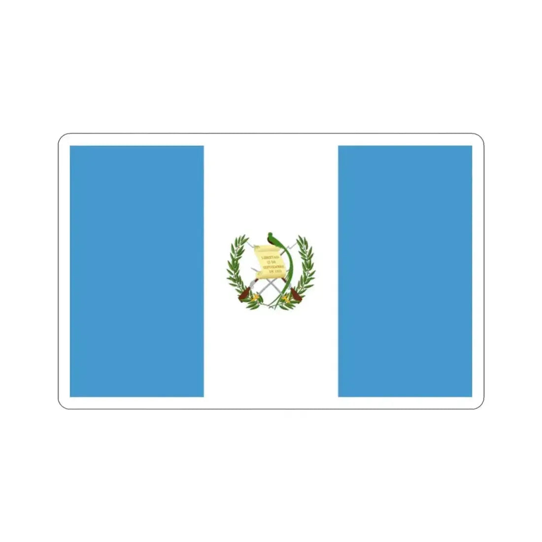 Flag of Guatemala STICKER Vinyl Die-Cut Decal - The Sticker Space