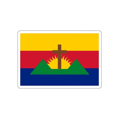 Flag of Guatire Venezuela STICKER Vinyl Die-Cut Decal 6 Inch - The Sticker Space