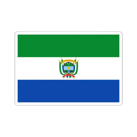 Flag of Guaviare (Colombia) STICKER Vinyl Kiss-Cut Decal 2 Inch White - The Sticker Space