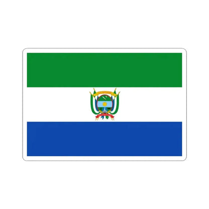 Flag of Guaviare (Colombia) STICKER Vinyl Kiss-Cut Decal 3 Inch White - The Sticker Space