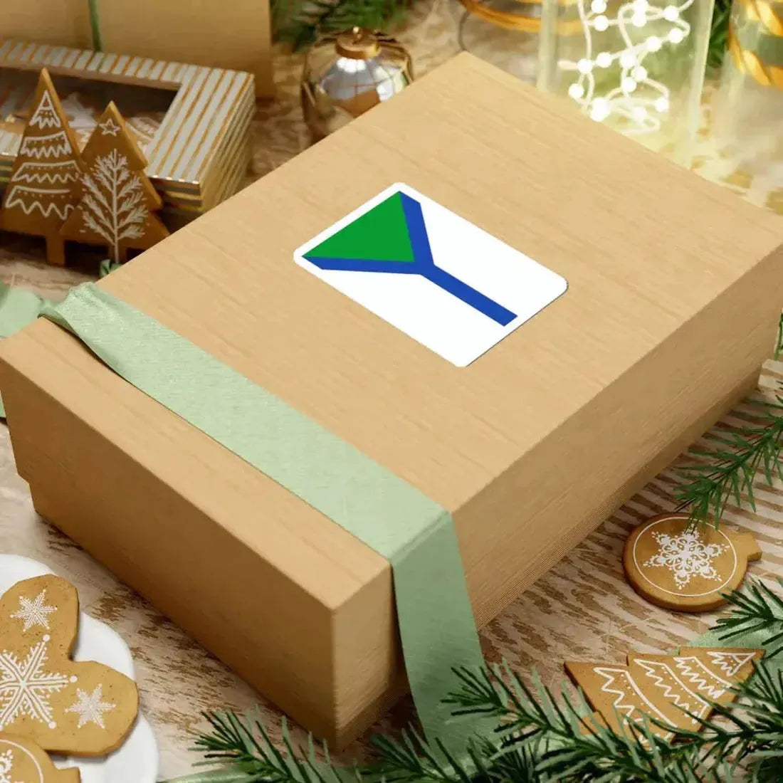 Flag of Guaviare pre-1991 (Colombia) STICKER Vinyl Kiss-Cut Decal - The Sticker Space