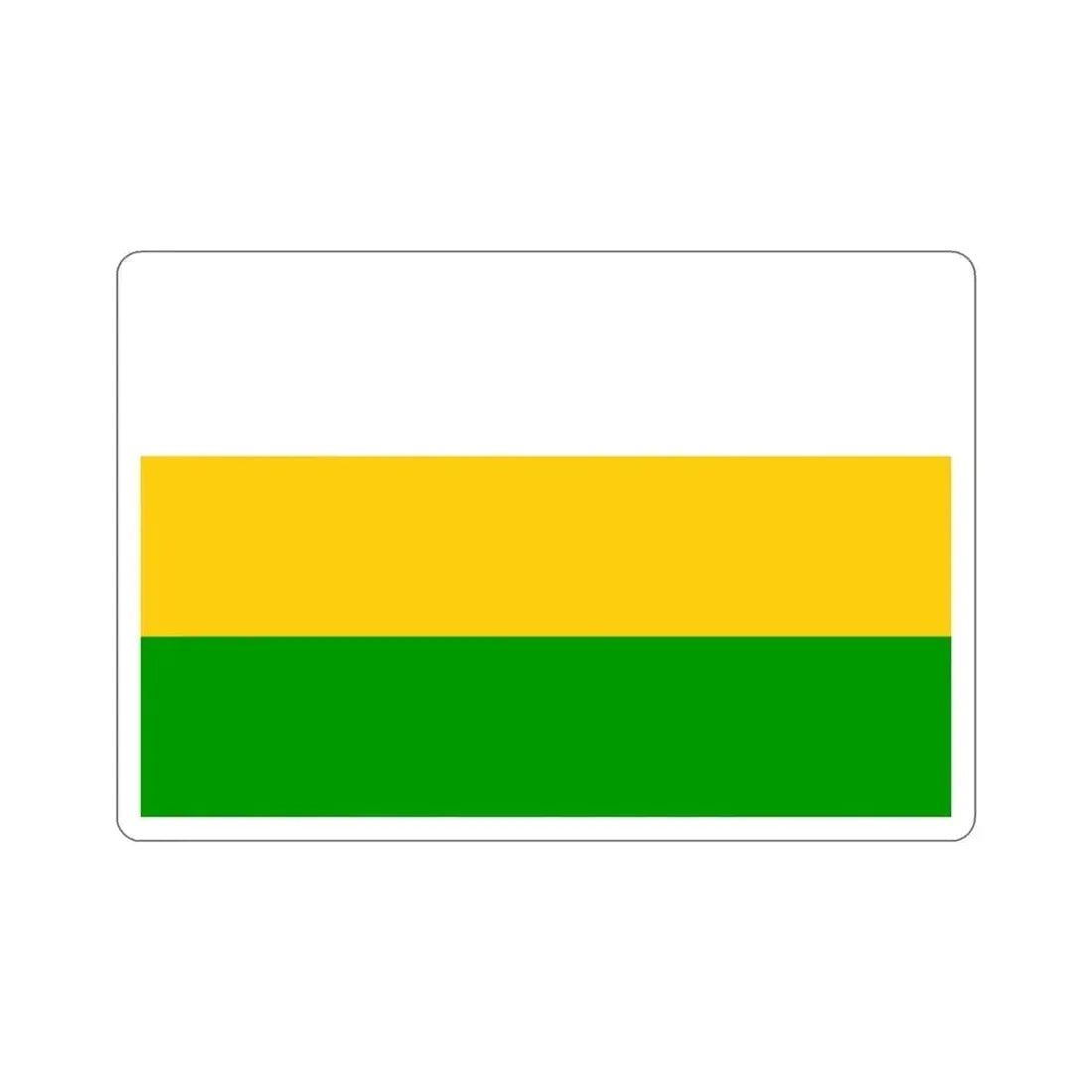 Flag of Guayanilla Puerto Rico STICKER Vinyl Die-Cut Decal 4 Inch - The Sticker Space