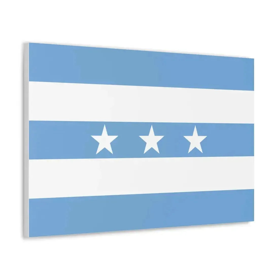 Flag of Guayaquil Ecuador - Canvas Wall Art - The Sticker Space