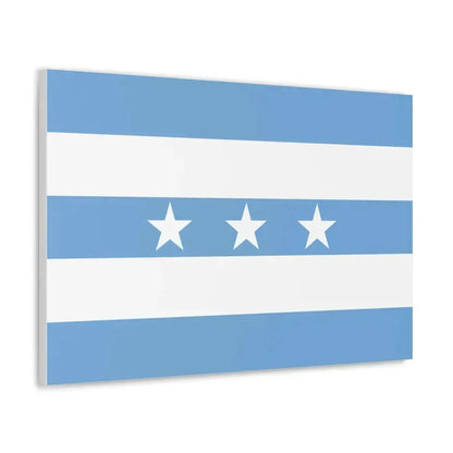 Flag of Guayaquil Ecuador - Canvas Wall Art - The Sticker Space