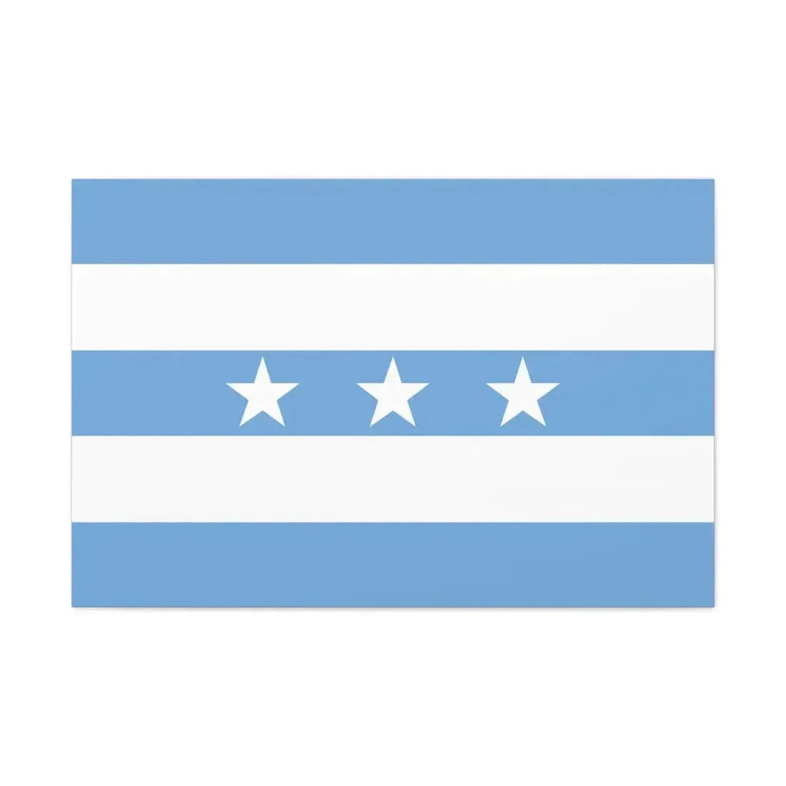 Flag of Guayaquil Ecuador - Canvas Wall Art - The Sticker Space