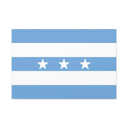 Flag of Guayaquil Ecuador - Canvas Wall Art - The Sticker Space