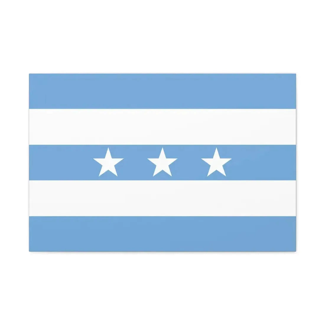 Flag of Guayaquil Ecuador - Canvas Wall Art - The Sticker Space