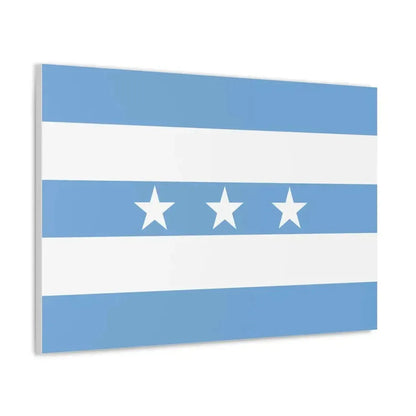 Flag of Guayaquil Ecuador - Canvas Wall Art - The Sticker Space