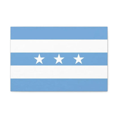 Flag of Guayaquil Ecuador - Canvas Wall Art - The Sticker Space