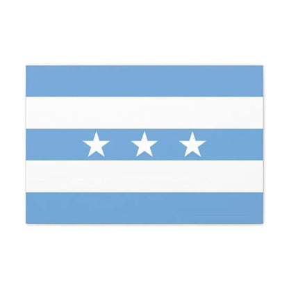 Flag of Guayaquil Ecuador - Canvas Wall Art - The Sticker Space
