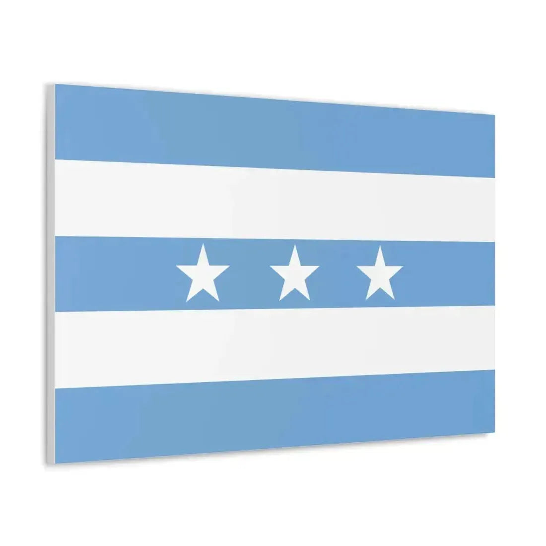 Flag of Guayaquil Ecuador - Canvas Wall Art - The Sticker Space
