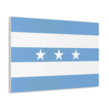 Flag of Guayaquil Ecuador - Canvas Wall Art - The Sticker Space