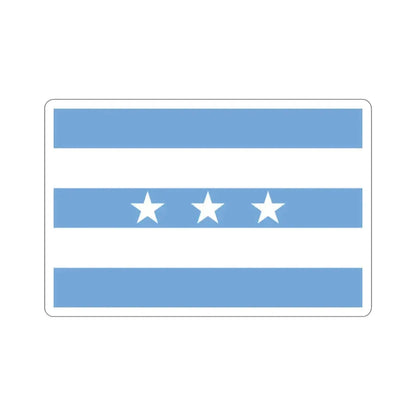 Flag of Guayaquil Ecuador STICKER Vinyl Die-Cut Decal 2 Inch - The Sticker Space