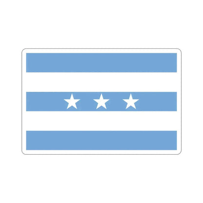 Flag of Guayaquil Ecuador STICKER Vinyl Die-Cut Decal 5 Inch - The Sticker Space
