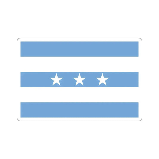 Flag of Guayaquil Ecuador STICKER Vinyl Die-Cut Decal 6 Inch - The Sticker Space