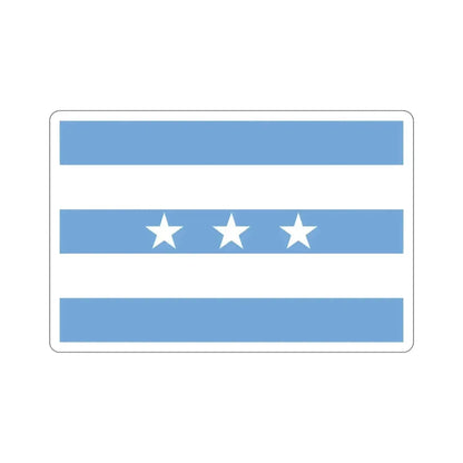 Flag of Guayaquil Ecuador STICKER Vinyl Die-Cut Decal - The Sticker Space