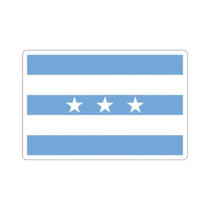 Flag of Guayaquil Ecuador STICKER Vinyl Die-Cut Decal - The Sticker Space