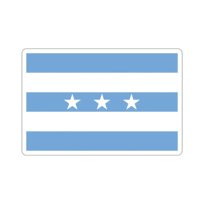 Flag of Guayaquil Ecuador STICKER Vinyl Die-Cut Decal - The Sticker Space