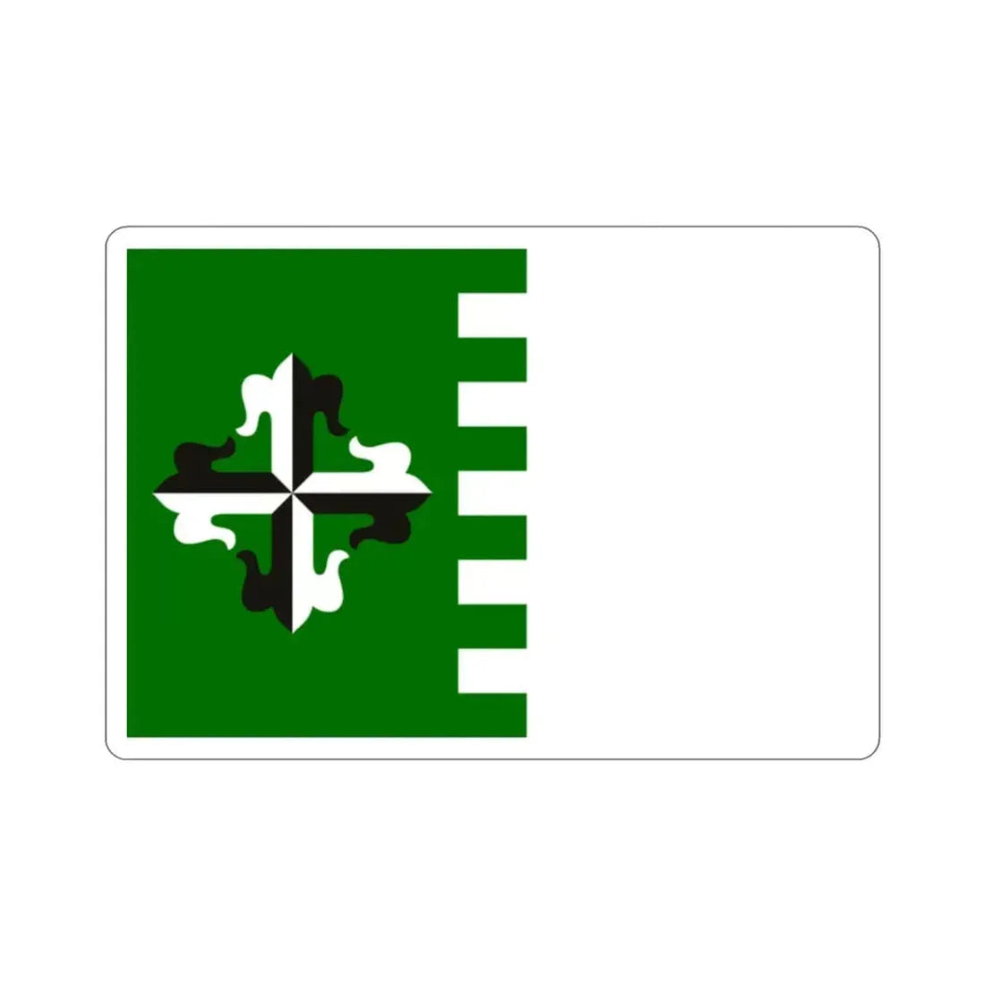 Flag of Guaynabo Puerto Rico STICKER Vinyl Die-Cut Decal 2 Inch - The Sticker Space