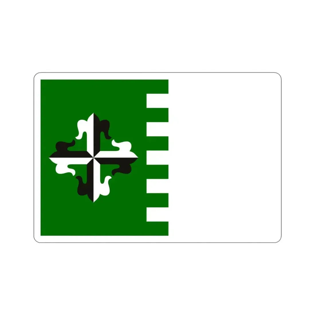 Flag of Guaynabo Puerto Rico STICKER Vinyl Die-Cut Decal 3 Inch - The Sticker Space