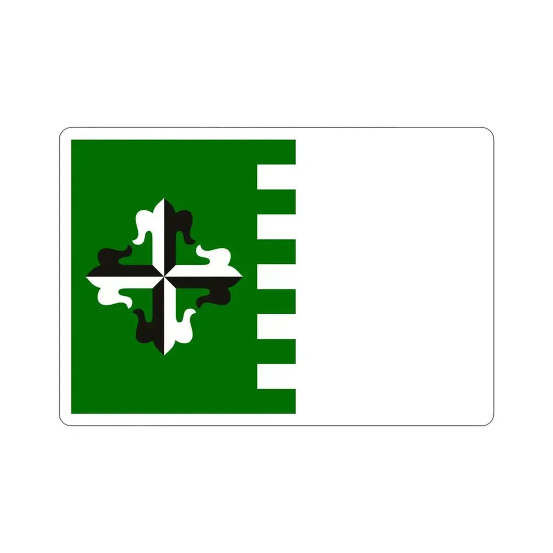 Flag of Guaynabo Puerto Rico STICKER Vinyl Die-Cut Decal 4 Inch - The Sticker Space