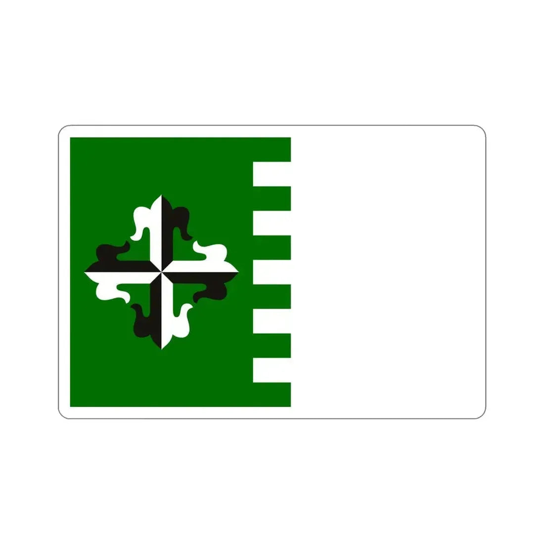 Flag of Guaynabo Puerto Rico STICKER Vinyl Die-Cut Decal 6 Inch - The Sticker Space